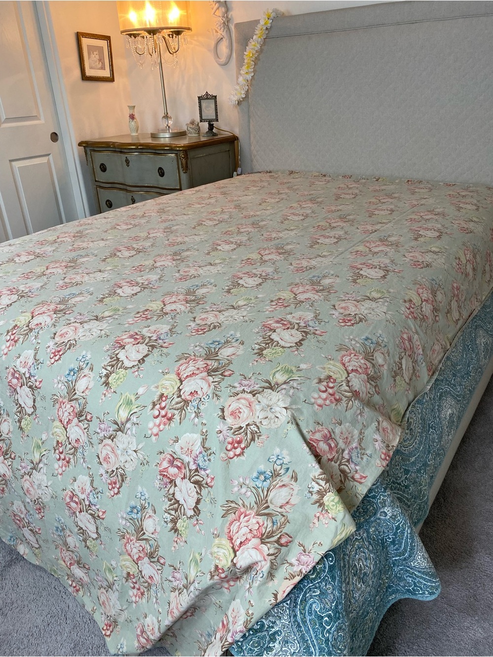Ralph Lauren 2 piece set Full sheets French Country floral